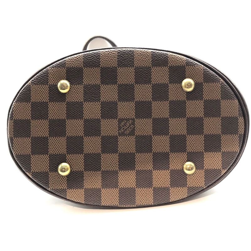 Louis Vuitton Damier Marais Tote Bag with Pouch Brown — view 7