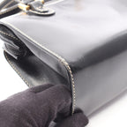 Fendi Handbag Black Leather 2-Way Shoulder — view 9