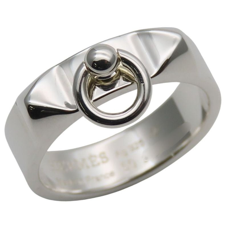 Hermes Ring Collier De Chien PM 50 Silver 925 4.6 g — view 3