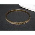 Dior Code Bracelet Bangle Grey