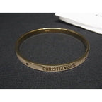 Dior Code Bracelet Bangle Grey