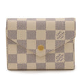 Louis Vuitton Damier Azur Portefeuille Victorine Trifold Wallet