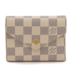 Louis Vuitton Damier Azur Portefeuille Victorine Trifold Wallet