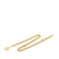 Chanel CC Logo 31 Rue Cambon Paris Plate Chain Belt Gold Plated
