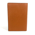 Fendi Pass Port Case with Logo Leather Brown — view 2