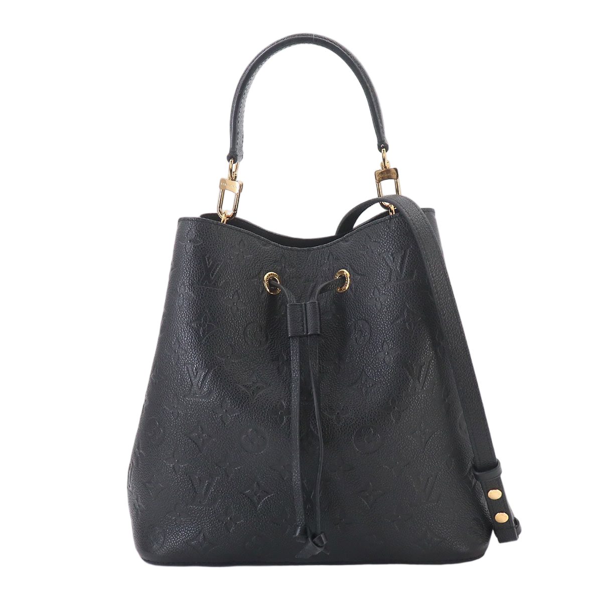Louis Vuitton Monogram Empreinte Neo Noe MM 2-Way Bag Black
