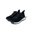 Chanel Sneakers Shoes Suede Leather Black Logo CC
