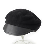 Dior Wool Logo Charm Bee Embroidery Beret Hat 81 Ddr921 G103 Black 57