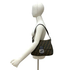 Fendi Mamma Bucket Zucca FF Pattern Canvas Leather Semi — view 2