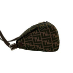 Fendi Mamma Bucket Zucca FF Pattern Canvas Leather Semi — view 5
