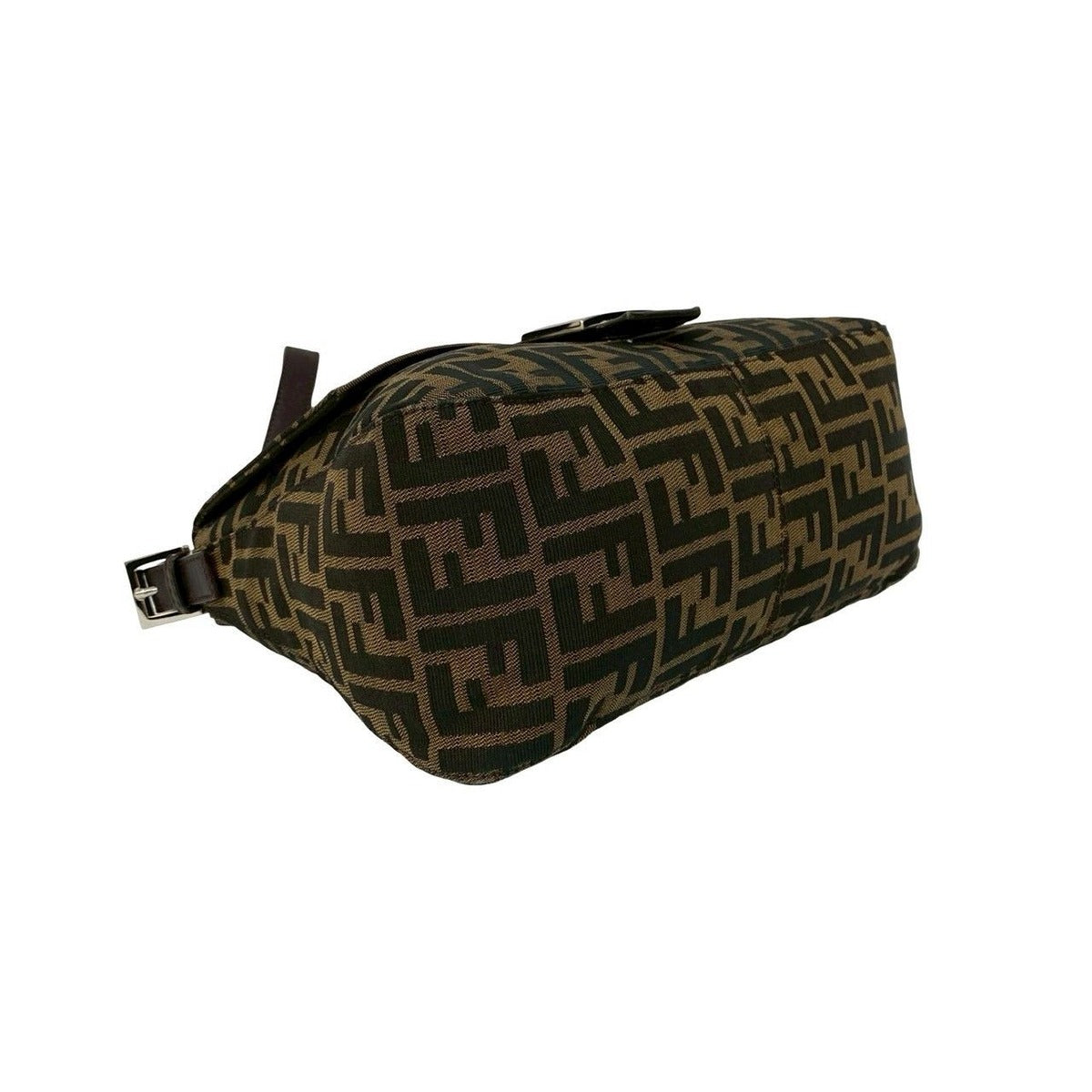Fendi Mamma Bucket Zucca FF Pattern Canvas Leather Semi — view 7