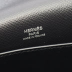 Hermes Shoulder Bag Octagon Black Leather — view 4