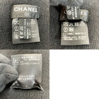 Chanel Knit Cap Wool 70 Cashmere 30 Black — view 6