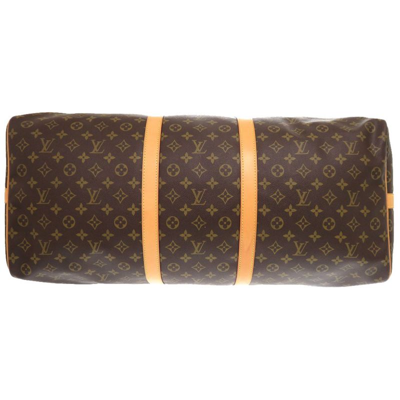 Louis Vuitton Keepall Bandouliere 60 Monogram Boston Bag 0950 — view 3