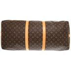 Louis Vuitton Keepall Bandouliere 60 Monogram Boston Bag 0950 — view 3