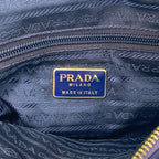 Prada Shoulder Bag Chain Double Crossbody Triangle Logo — view 9
