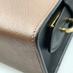 Prada Esplanade Bag Shoulder 1 Bh043 Black Brown — view 7