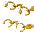 Chanel Coco Mark Shell Motif Earrings Accessories Small 23AC — view 4