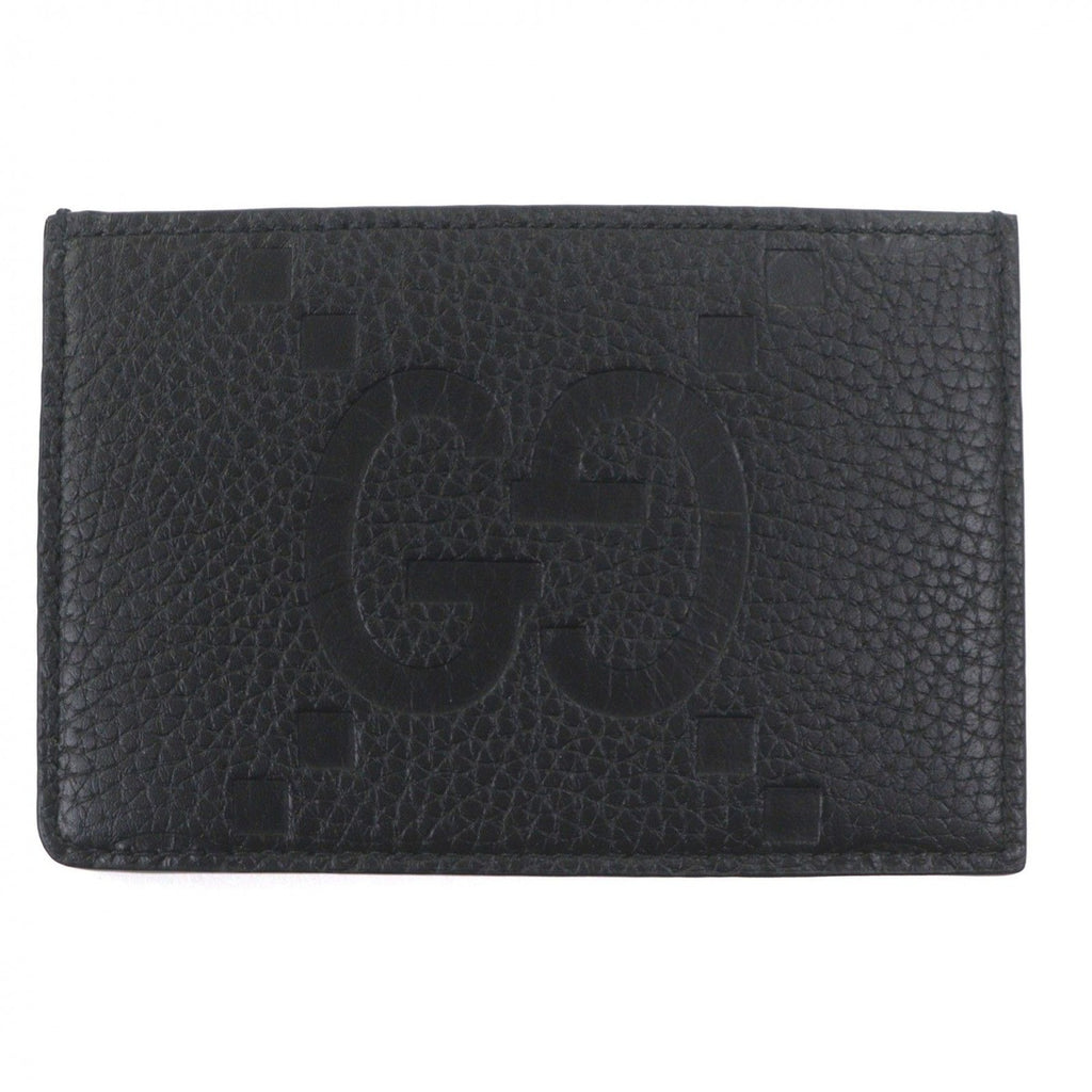 Gucci Leather Jumbo GG Logo