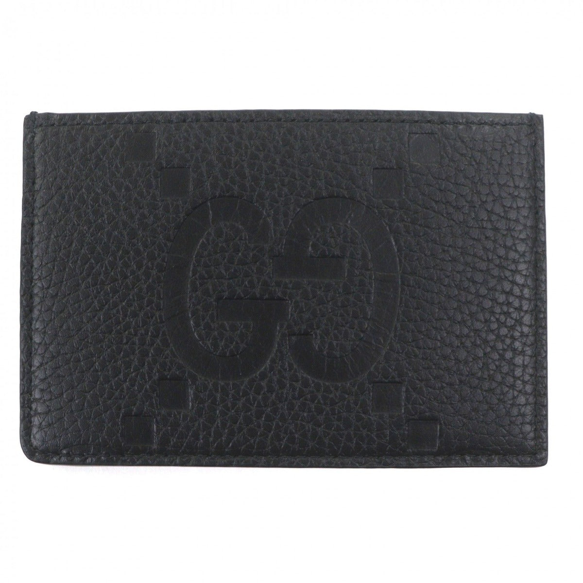 Gucci Leather Jumbo GG Logo