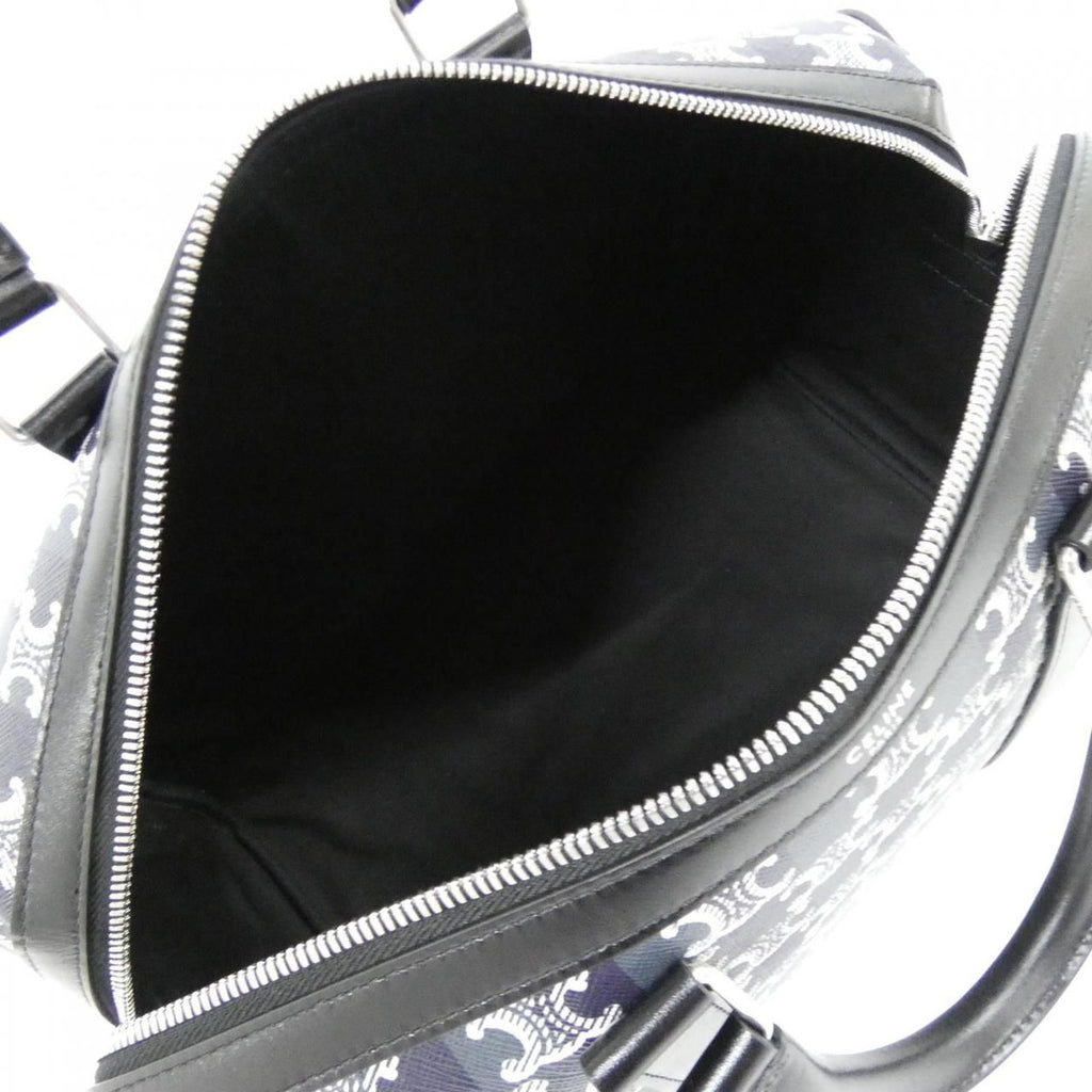 Celine Boston Bag Canvas Black — view 5