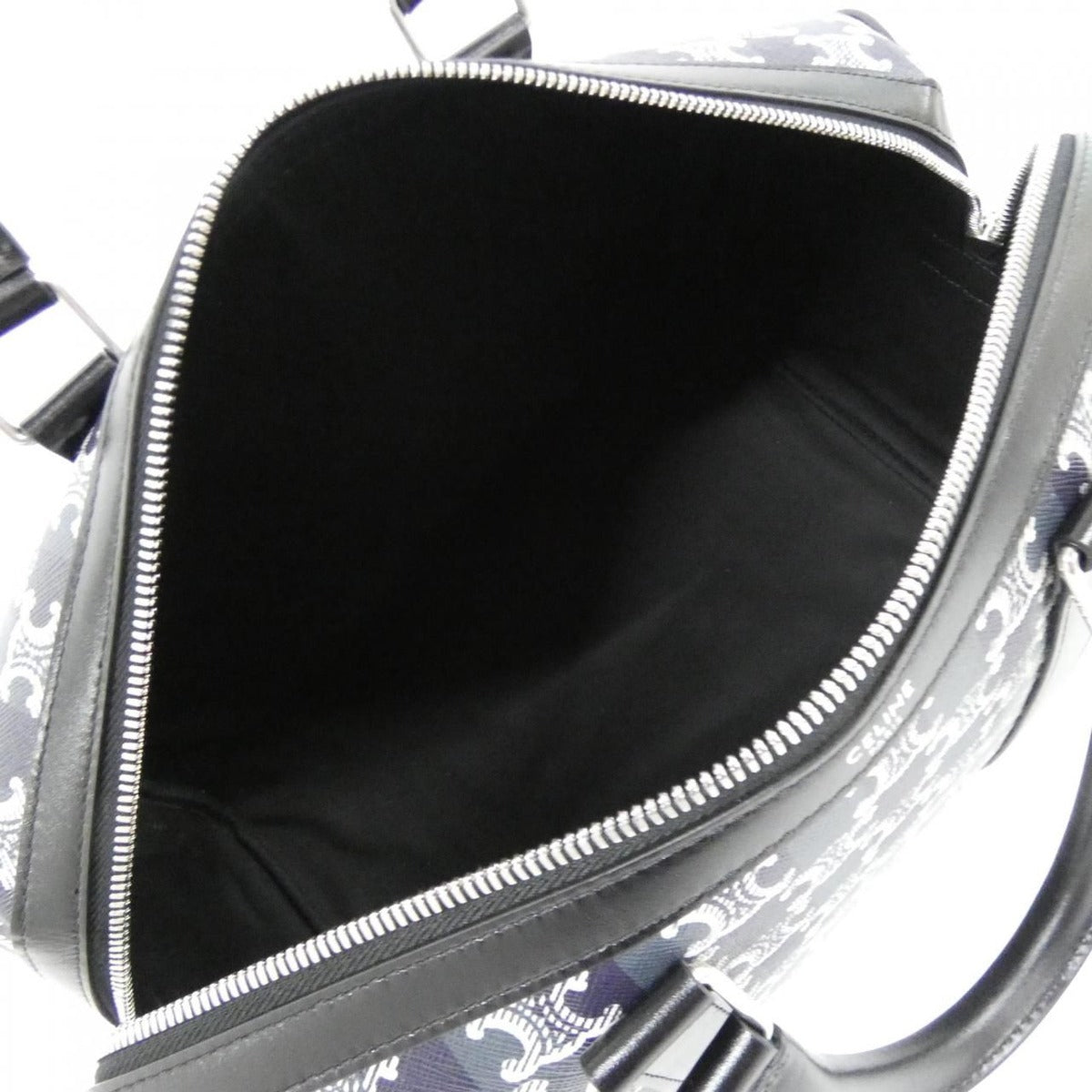 Celine Boston Bag Canvas Black — view 5