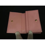 Prada Card Case Business Holder 1 Mc122 Petalo Pink Saffiano Leather — view 4