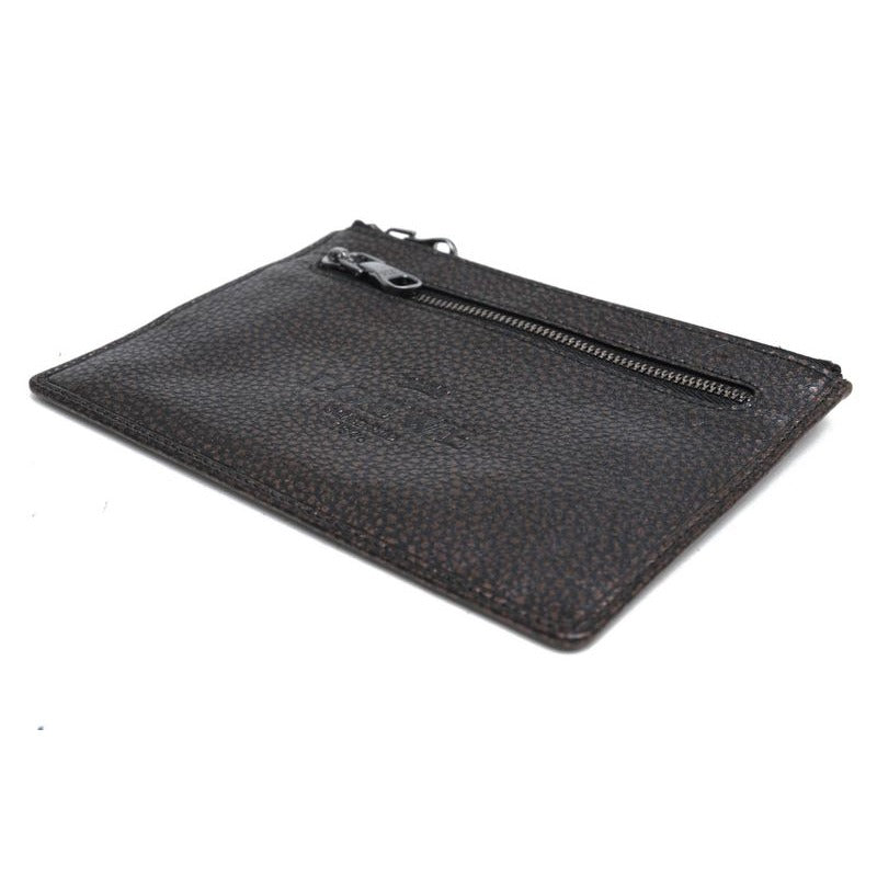 Loewe Wallet Men Leather Bronze Copper Pouch with Coin