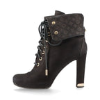 Louis Vuitton Monogram Nubuckles Cles Zah Booties 36 Ma0170 — view 2