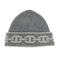 Hermes Knit Cap Heaven Charbon Flannel Gray L Size Cashmere Hat