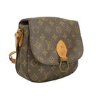 Louis Vuitton Shoulder Bag Monogram Mini Saint Cloud Brown — view 2