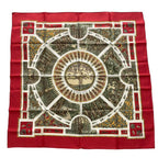 Hermes Scarf Silk Carre 90 le Songe de Poliphile Dream Red Box