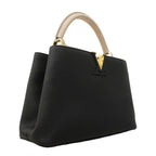 Louis Vuitton Handbag Capucines Black Beige 2-Way — view 2