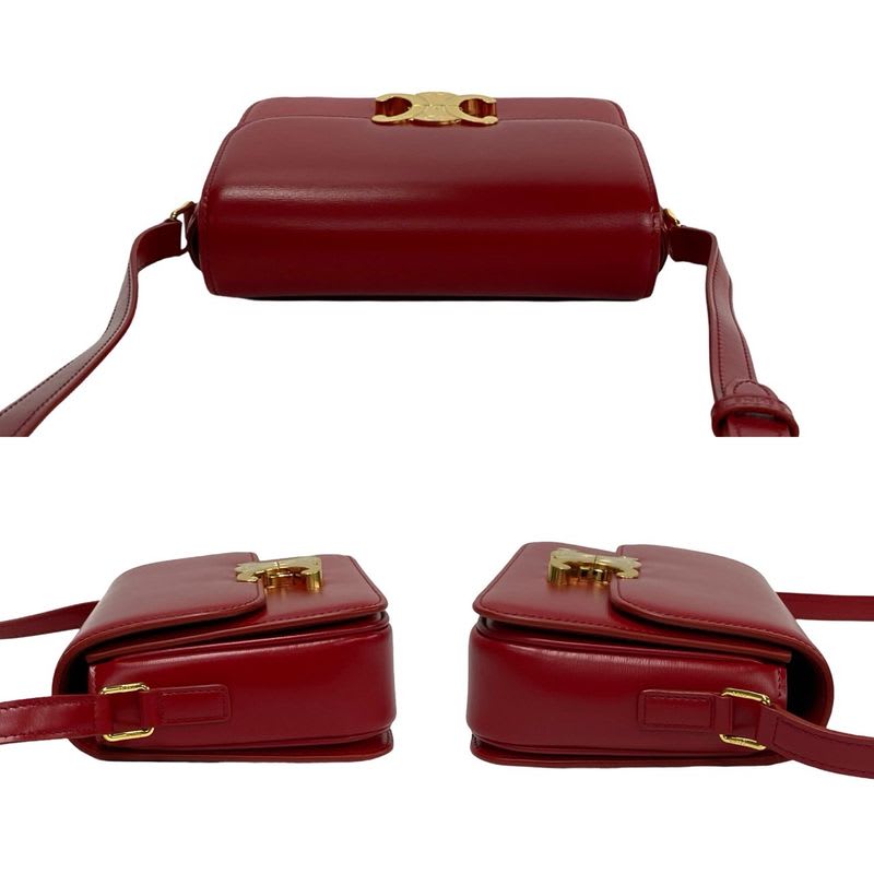 Celine Teen Triomphe Logo Hardware Leather — view 6