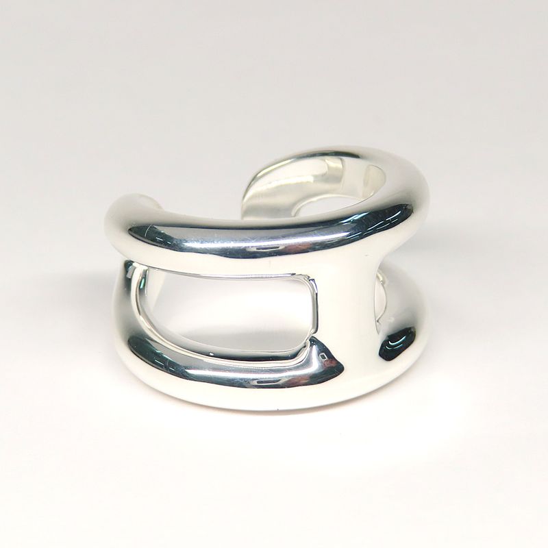 Hermes Ring Osmozu PM 52 no 12 AG 925 Hshape Silver 2025 — view 4