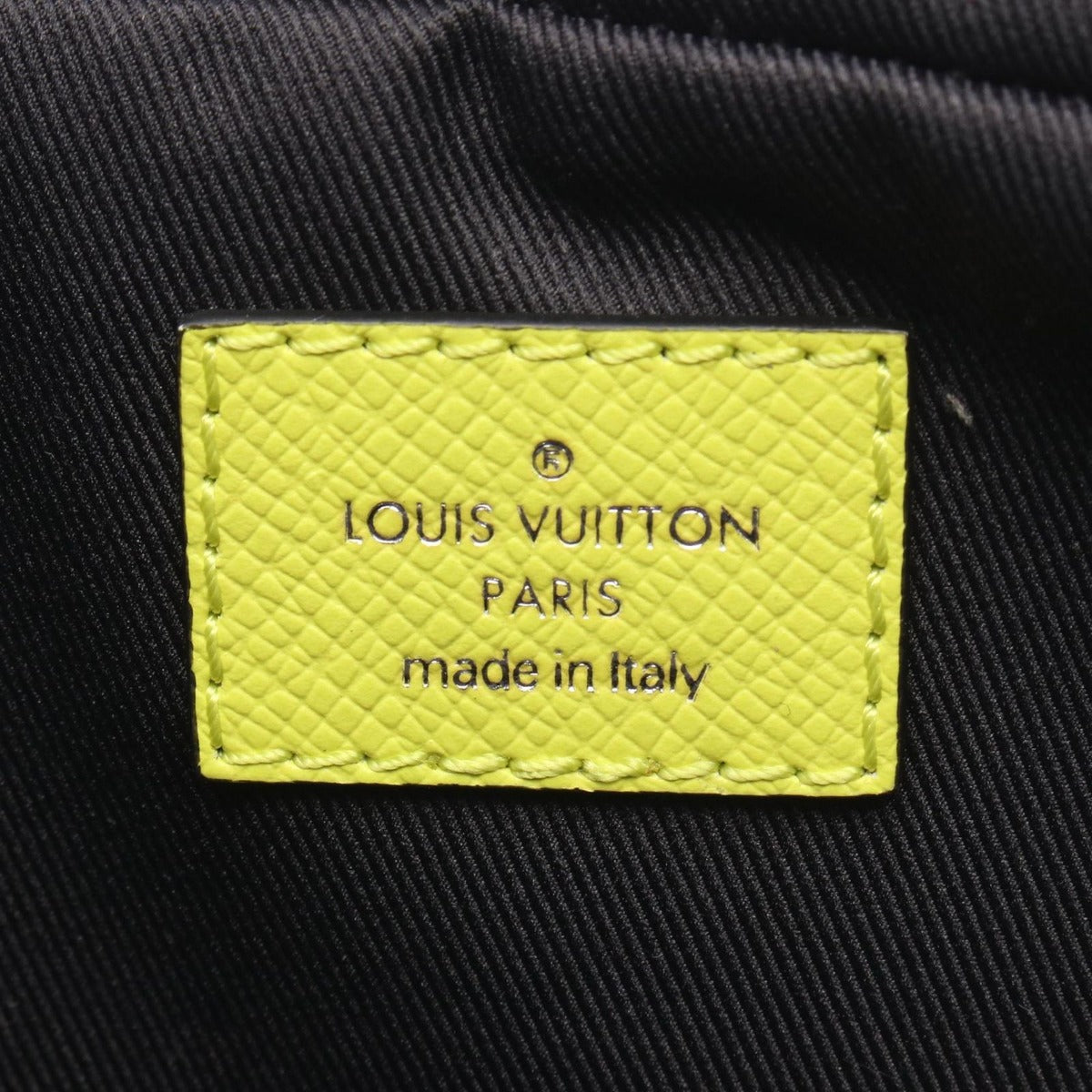 Louis Vuitton Waist Bag Outdoor Jaune Canvas — view 4