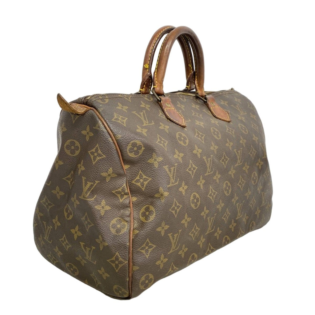 Louis Vuitton Handbag Monogram Speedy 35 Brown — view 2