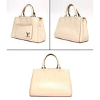 Louis Vuitton 2-Way Shoulder Bag Crossbody Epi Marelle Tote BB White — view 2