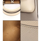 Louis Vuitton 2-Way Shoulder Bag Crossbody Epi Marelle Tote BB White — view 8