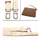 Louis Vuitton 2-Way Shoulder Bag Crossbody Epi Marelle Tote BB White — view 9