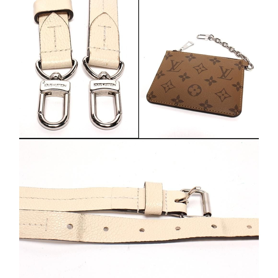 Louis Vuitton 2-Way Shoulder Bag Crossbody Epi Marelle Tote BB White — view 9