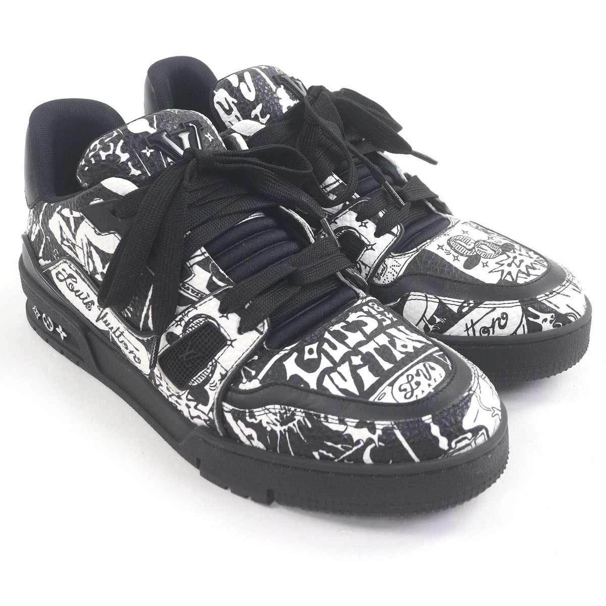 Louis Vuitton 2022 Trainer Line Comic Pattern — view 3