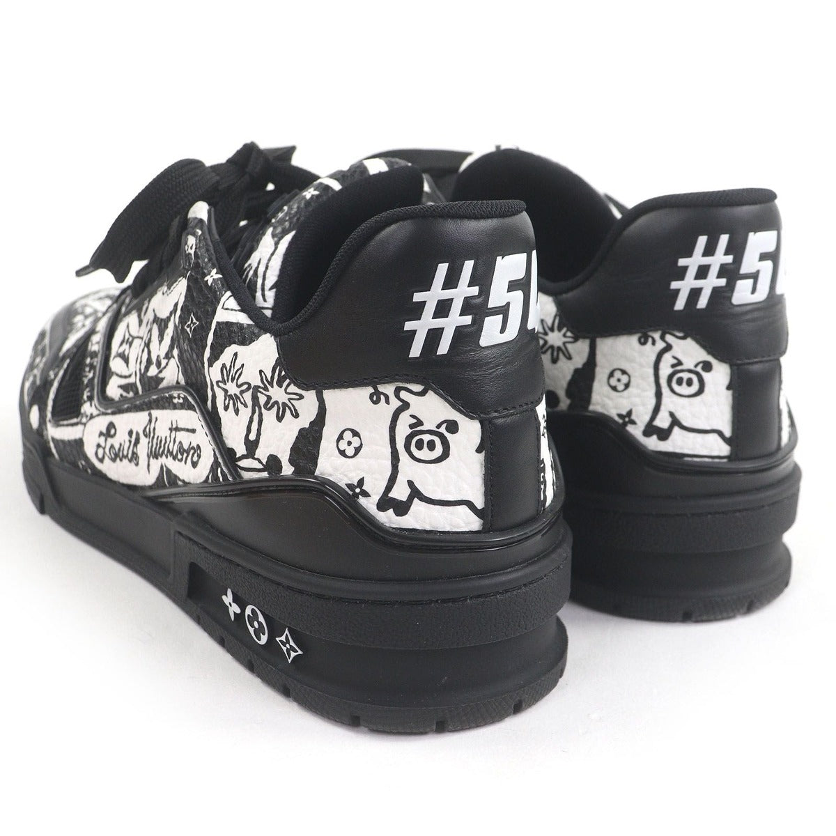 Louis Vuitton 2022 Trainer Line Comic Pattern — view 6