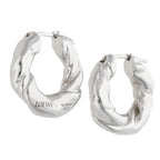 Loewe Napa Twist Silver Earrings