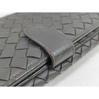 Bottega Veneta Wallet Intrecciato Brown Leather Hook Bifold — view 5