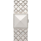 Hermes Watch Medall Mini Silver 18K White Gold — view 2