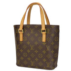 Louis Vuitton Handbag Vavin PM Monogram Nubuck Brown Gold Hardware — view 2