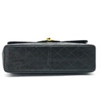 Chanel Maxi Quilted Lambskin Bag Handbag Flap Bag Black — view 6