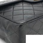 Chanel Maxi Quilted Lambskin Bag Handbag Flap Bag Black — view 8
