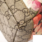 Gucci Backpack Diaper Bag Floral Pattern Cherry Blossom Beige Pink Multicolor — view 8